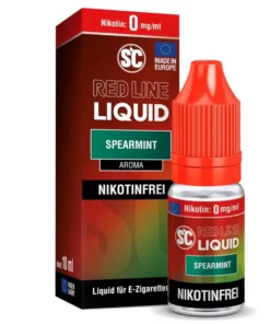 E-Liquid Nikotinsalz SC Red Line Spearmint 0mg