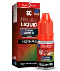 E-Liquid Nikotinsalz SC Red Line Strong Cassis V2 0mg