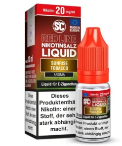 E-Liquid Nikotinsalz SC Red Line Sunrise Tobacco 20mg