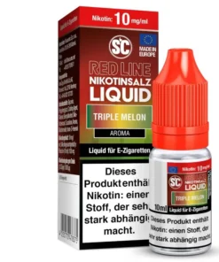 E-Liquid Nikotinsalz SC Red Line Triple Melon 10mg