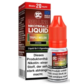 E-Liquid Nikotinsalz SC Red Line Triple Melon 20mg