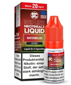 E-Liquid Nikotinsalz SC Red Line Watermelon 20mg