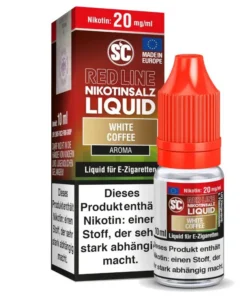 E-Liquid Nikotinsalz SC Red Line White Coffee 20mg