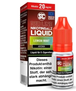 E-Liquid Nikotinsalz SC Red Line Lemon Mint 20mg