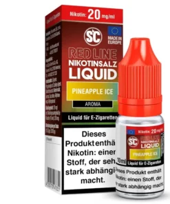E-Liquid Nikotinsalz SC Red Line Pineapple Ice 20mg
