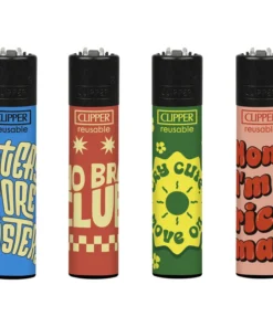 Einwegfeuerzeug Stein CLIPPER Girls Club Steller mit 48 Stück