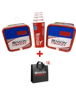 2x Benson & Hedges Red Volumentabak Giga Box 315 g + 1000 Winston Extra Hülsen+Wundertüte