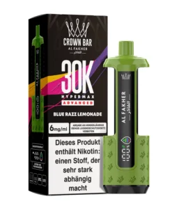 E-Zigarette AL FAKHER (5) 30K Hypermax Blue Razz Lemonade 6mg