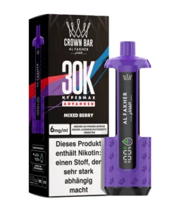 E-Zigarette AL FAKHER (5) 30K Hypermax Mixed Berry 6mg