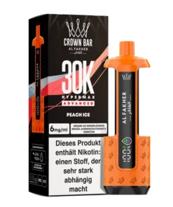 E-Zigarette AL FAKHER (5) 30K Hypermax Peach Ice 6mg