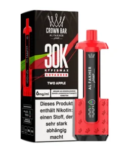 E-Zigarette AL FAKHER (5) 30K Hypermax Two Apple 6mg
