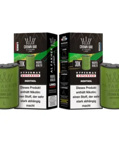 E-Liquidpod AL FAKHER (10) Hypermax Menthol 6mg je 5 Paar