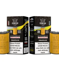E-Liquidpod AL FAKHER (10) Hypermax Pineapple Ice 6mg je 5 Paar