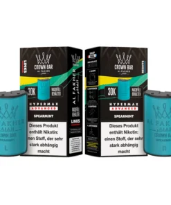 E-Liquidpod AL FAKHER (10) Hypermax Spearmint 6mg je 5 Paar