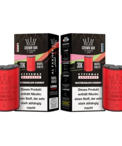 E-Liquidpod AL FAKHER (10) Hypermax Watermelon Cherry 6mg je 5 Paar