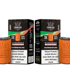 E-Liquidpod AL FAKHER (10) Hypermax Watermelon Lime 6mg je 5 Paar