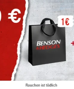 2x Benson & Hedges Volumen Red Mega Box 115 Gramm + Wundertüte